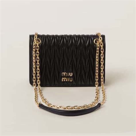 Black Nappa Leather Mini Bag 